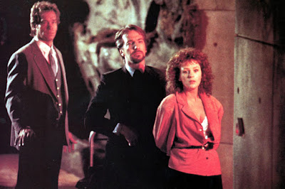Die Hard (1988) Alan Rickman and Bonnie Bedelia Image 2