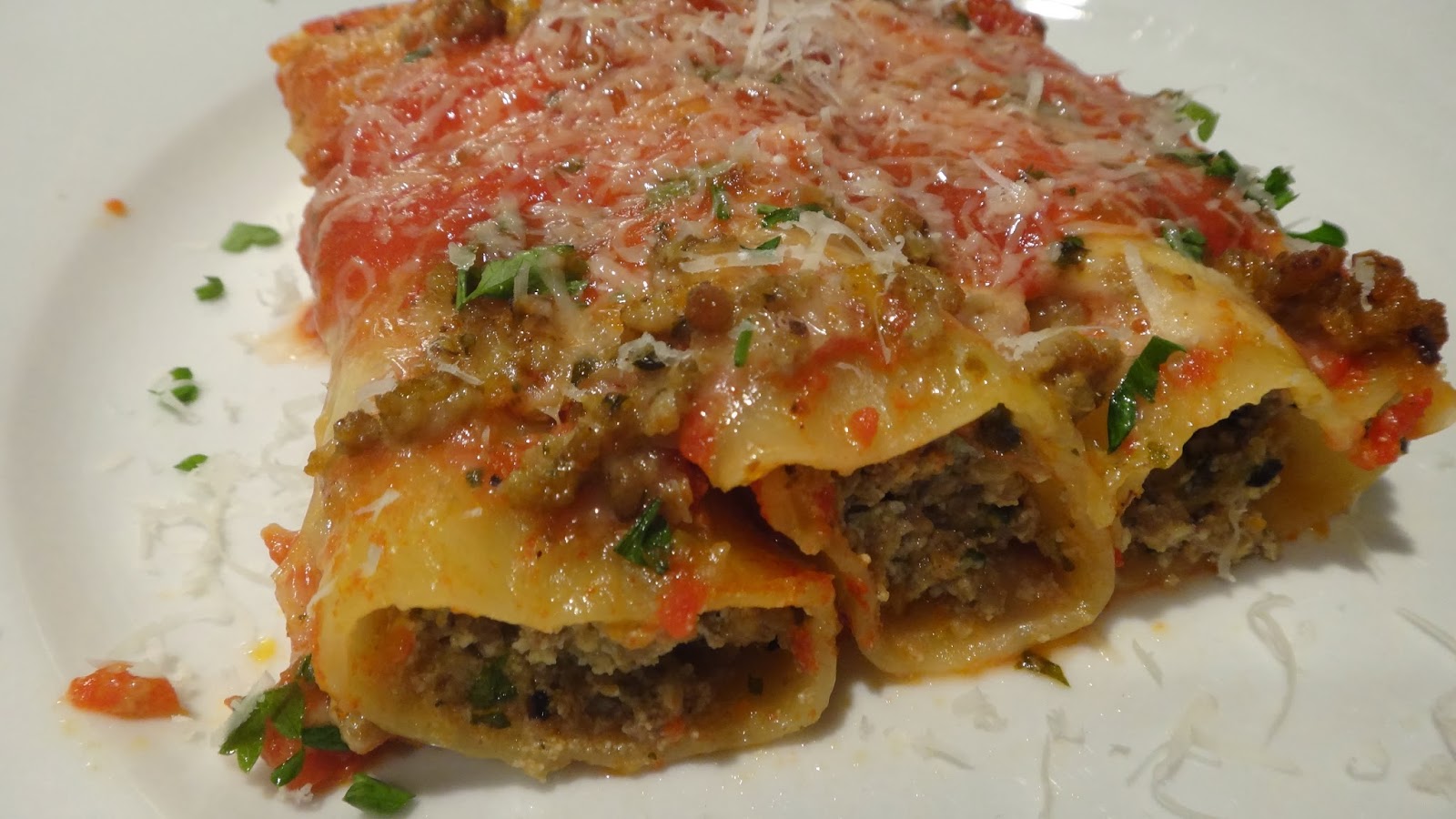 Beef & Ricotta Cannelloni