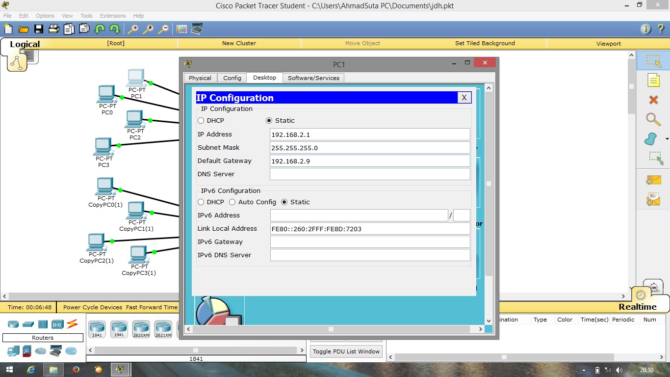 Address fe80