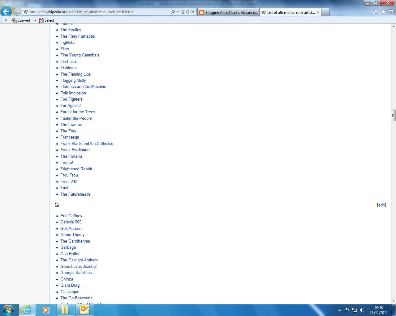 Alice Clark s Advanced Portfolio Names Names Names 