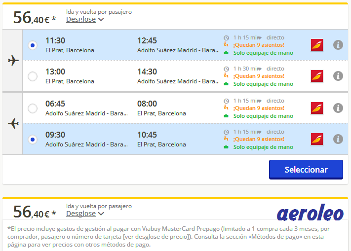 Como ir de Barcelona a Madrid (y de Madrid a Barcelona)