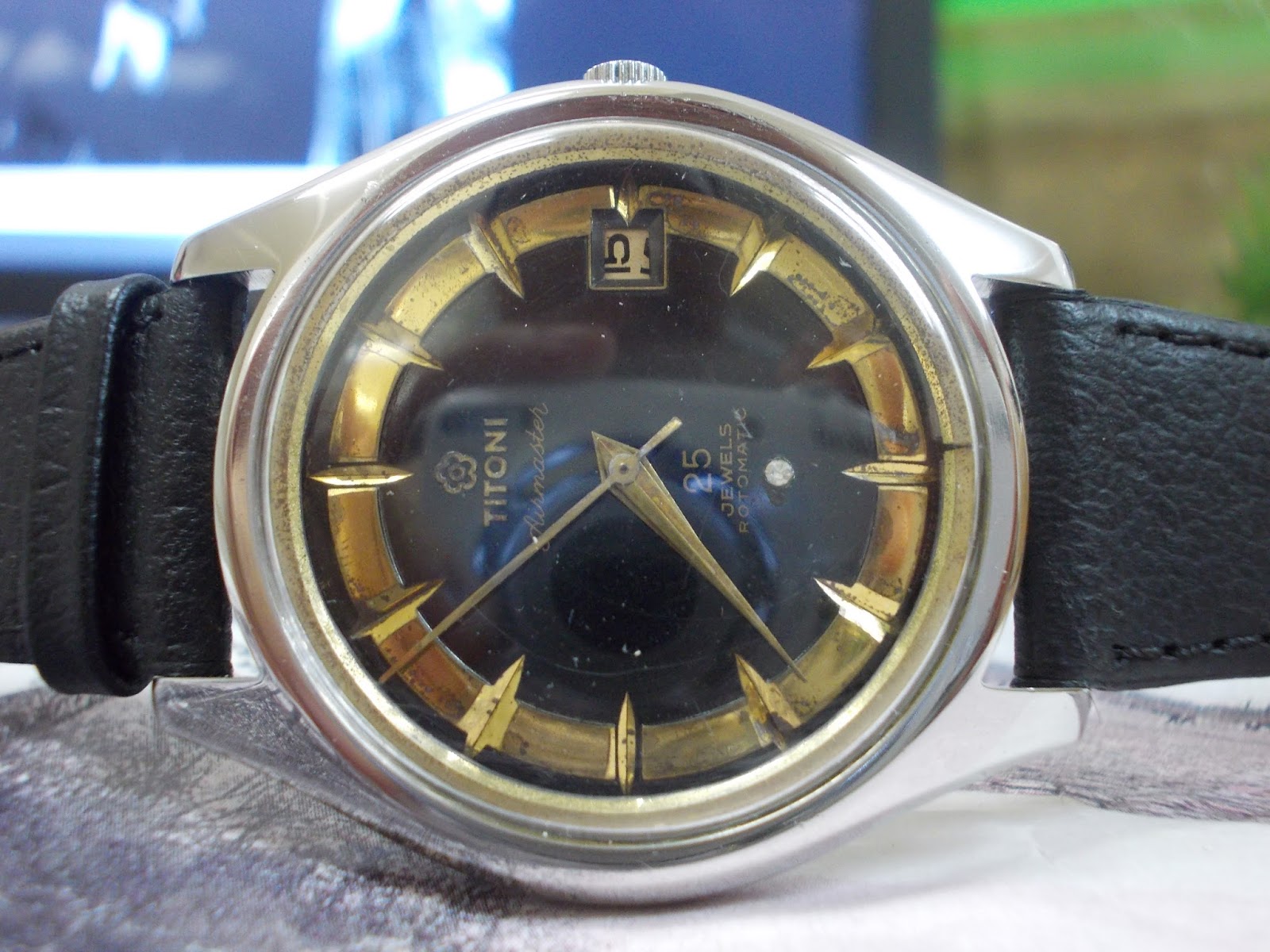 jam tangan titoni automatic