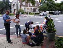>Pedestrian Struck -East Ridgewood Avenue and North Maple Avenue mail