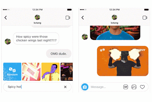 GIF In Text Message Android