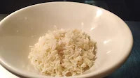 Soak basmati rice food recipe