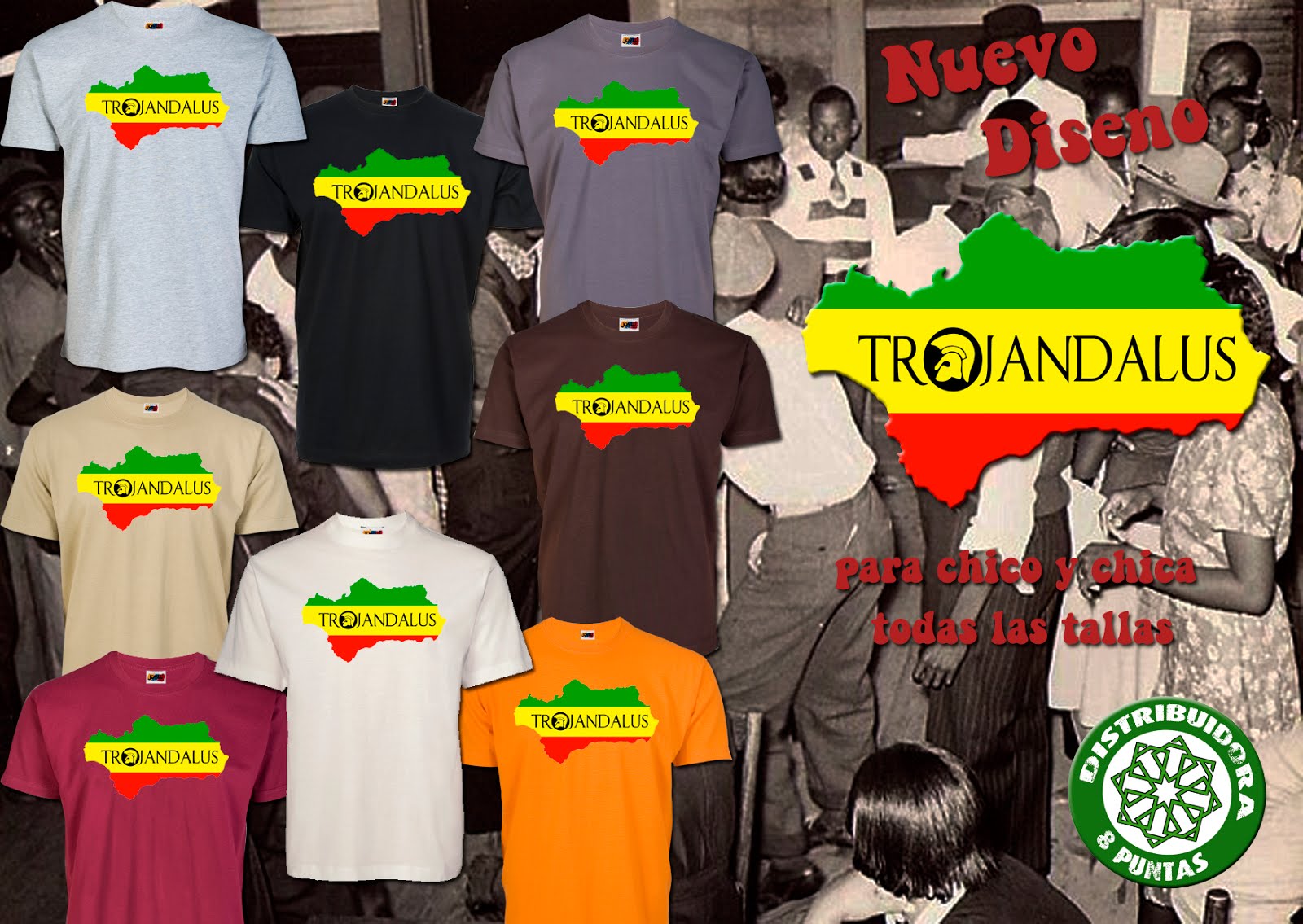 Camisetas Trojandalus