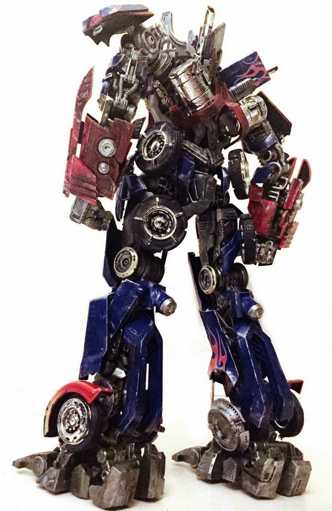 Custom Build: DMK01 Optimus Prime - Gundam Kits Collection News and Reviews