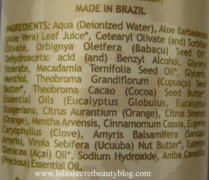 lola's secret beauty blog Surya Brasil Amazônia Preciosa Leg and Foot