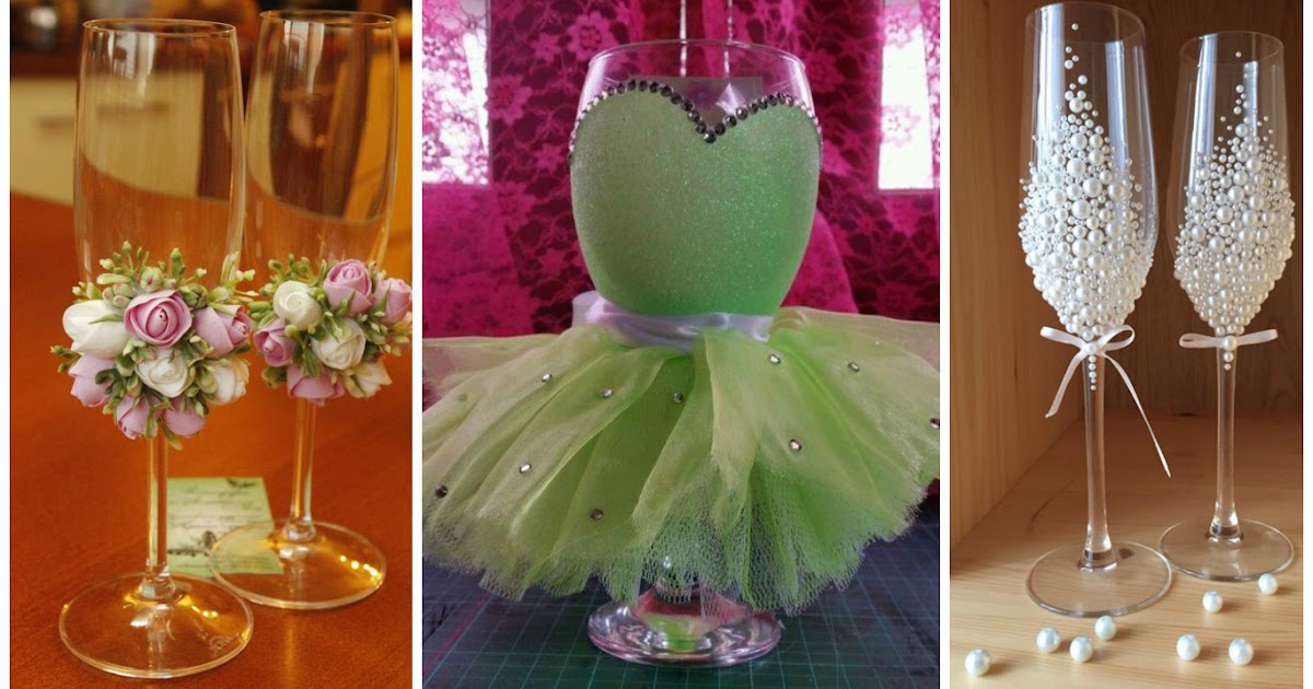 Consulado Ru mientras 18 Ideas para decorar copas para bodas y fiesta de quince años ~  Solountip.com