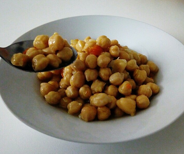 Receta de garbanzos veganos