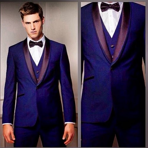 Men`s USA Midnight Blue Tuxedo used in different occasion