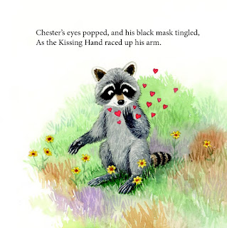 STORYWRAPS: "A Kissing Hand for Chester Raccoon" - a bookwrap