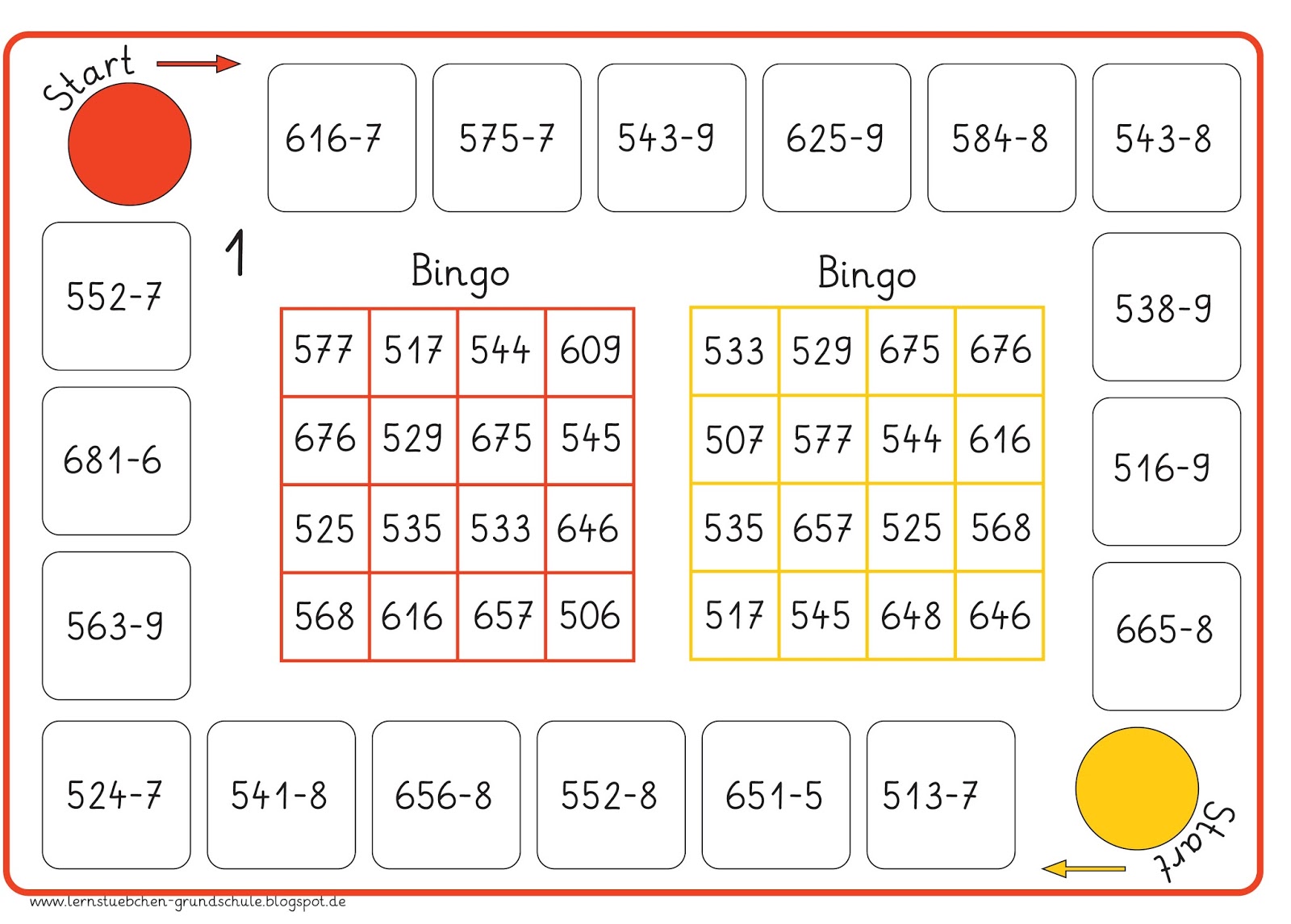 Bingo Spielen Grundschule Bingo Spielen Grundschule