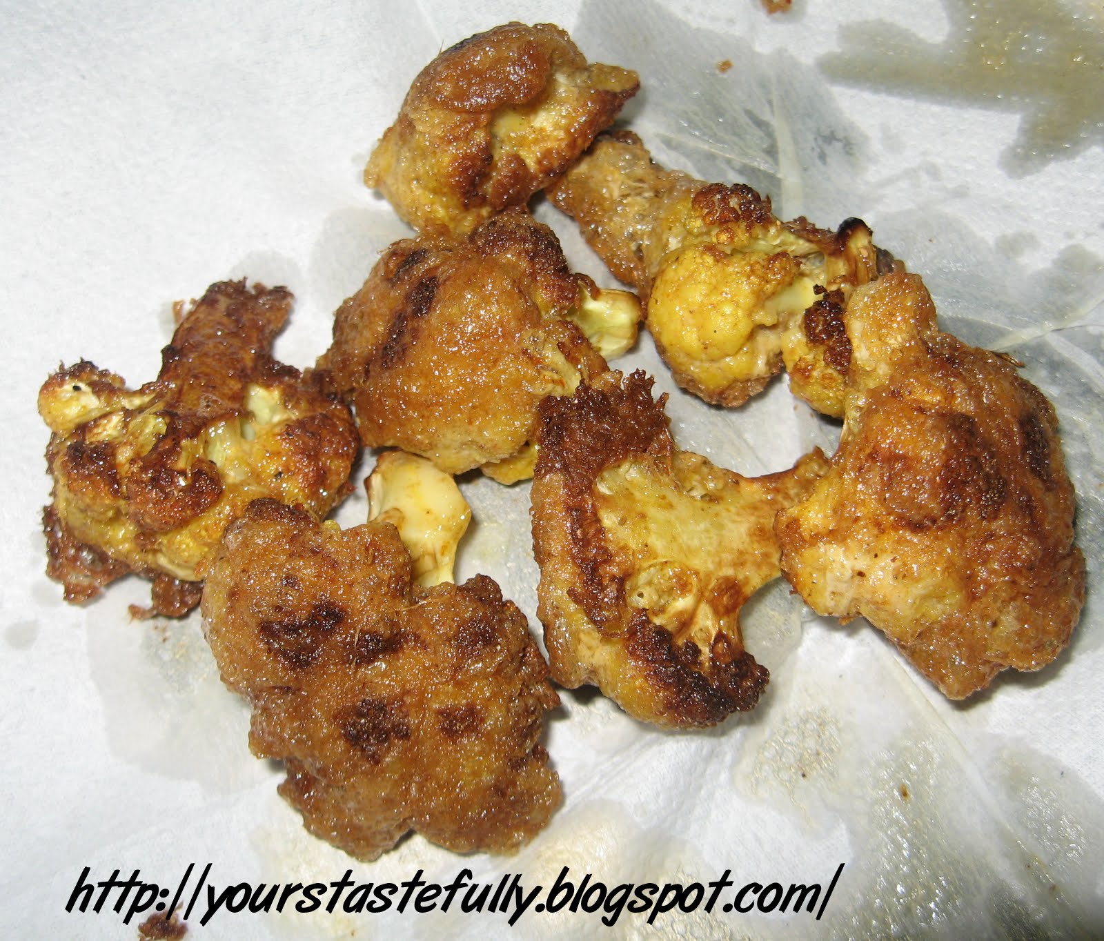 Yours Tastefully Egg wrapped cauliflower