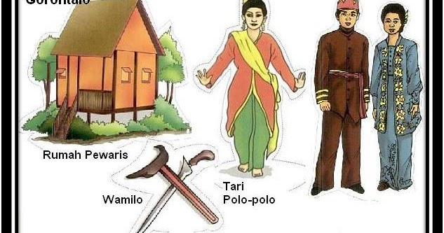 Animasi Pakaian Adat Gorontalo Pakaian Nusantara