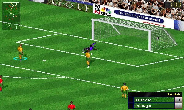 Microsoft Soccer screenshot 1