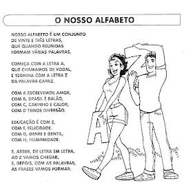 Textos para leitura - Alfabetização.