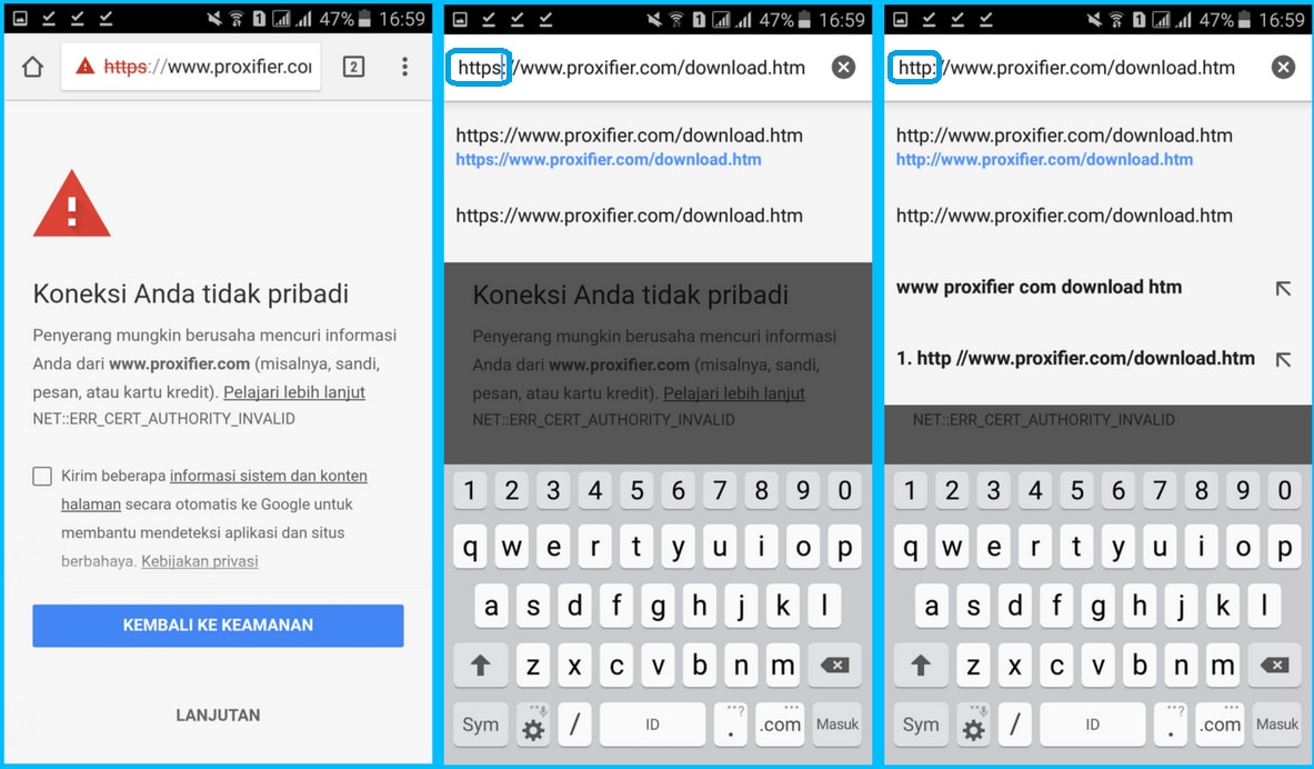 Tutorial Mengatasi Koneksi Anda Tidak Pribadi Di Android Ridopedia