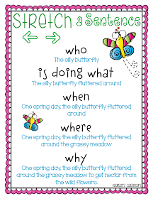 Kearson's Classroom: Stretching Our Sentences