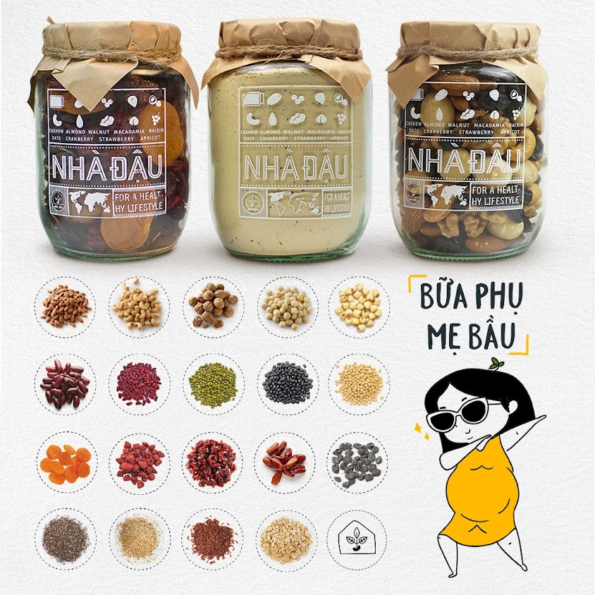 [A36] Tổng hợp những loại hạt không thể thiếu trong thực đơn thai kỳ