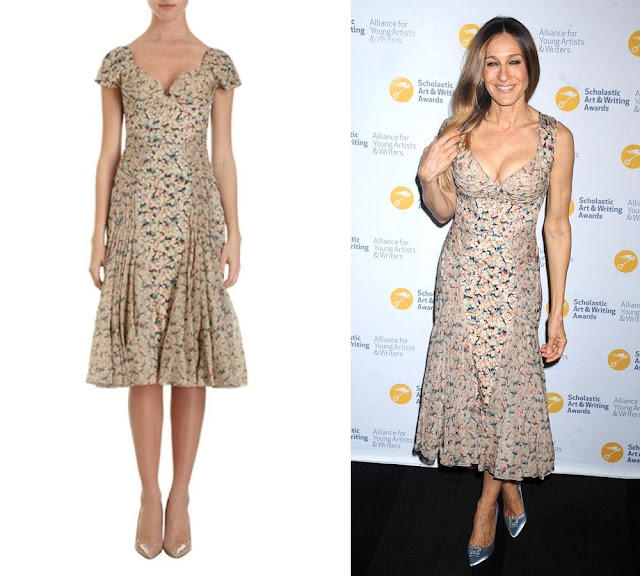 Sarah Jessica Parker in Zac Posen (Spring 2013) – 2013 Alliance for Young Artists & Writers Benefit