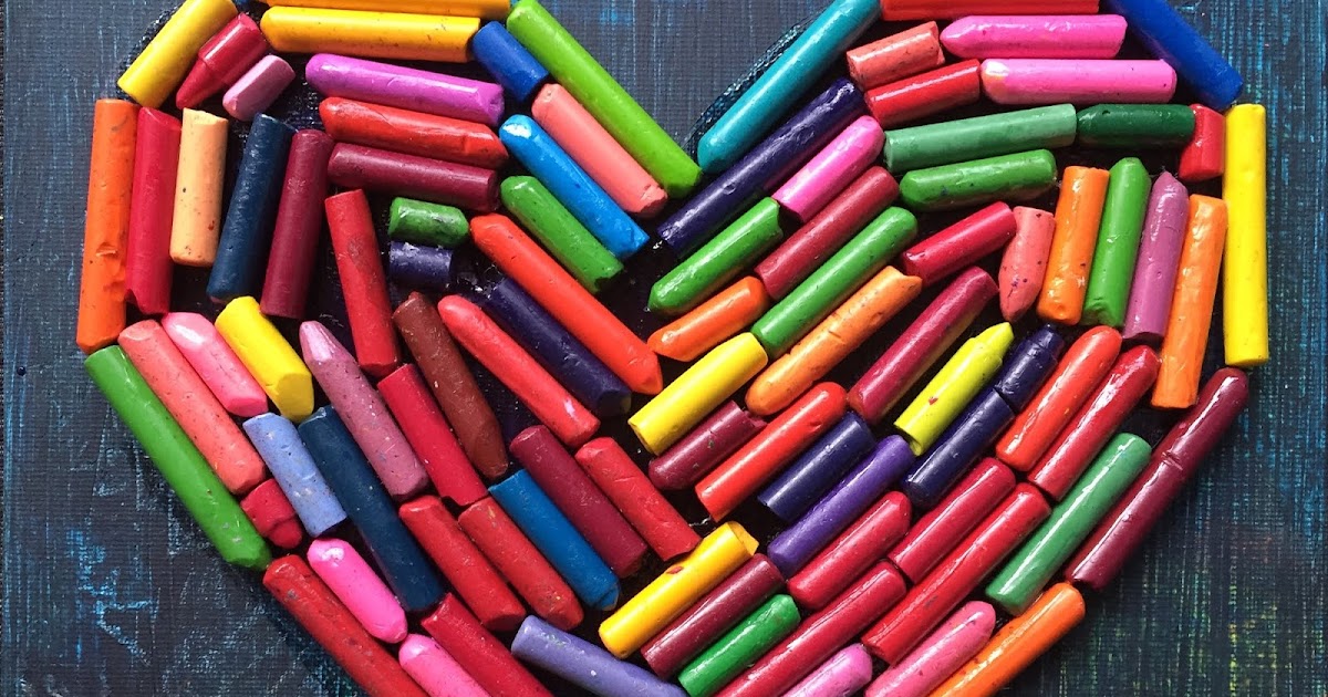 Heart Made of Broken Crayons