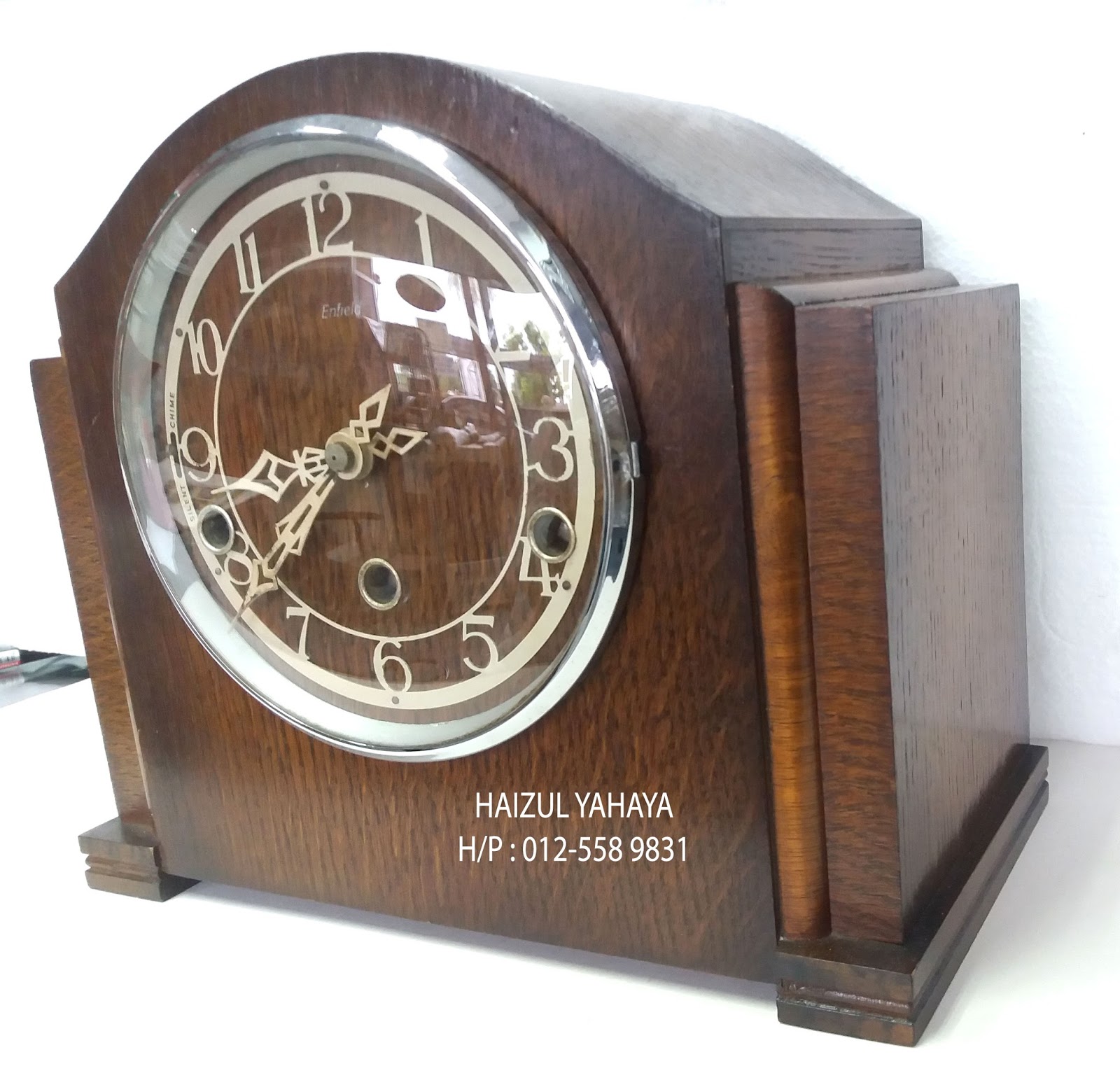 HaizulAntique ENFIELD WESTMINSTER CHIMES MANTLE CLOCK (SOLD)