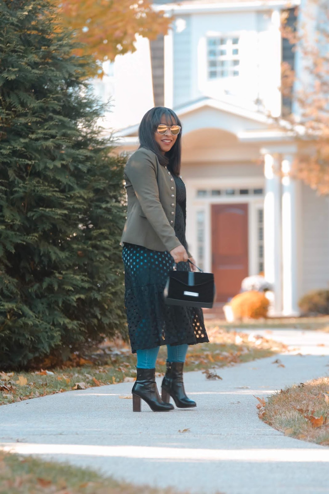 How To Make A Summer Dress Fall Appropriate — Patty's Kloset