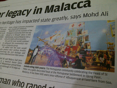 The Star: Melaka and Portuguese