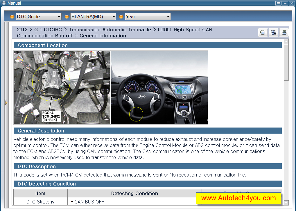 برنامج صيانة السيارات hyundai gds 4/2012 ~ Service & Spare Parts Catalog
