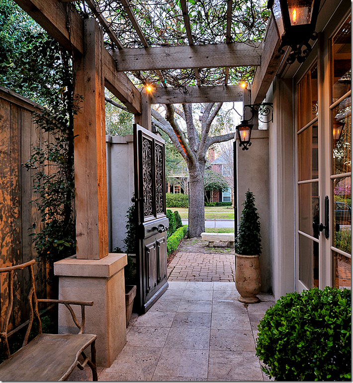 Red Door Living All Time Favorite Courtyard in Texas