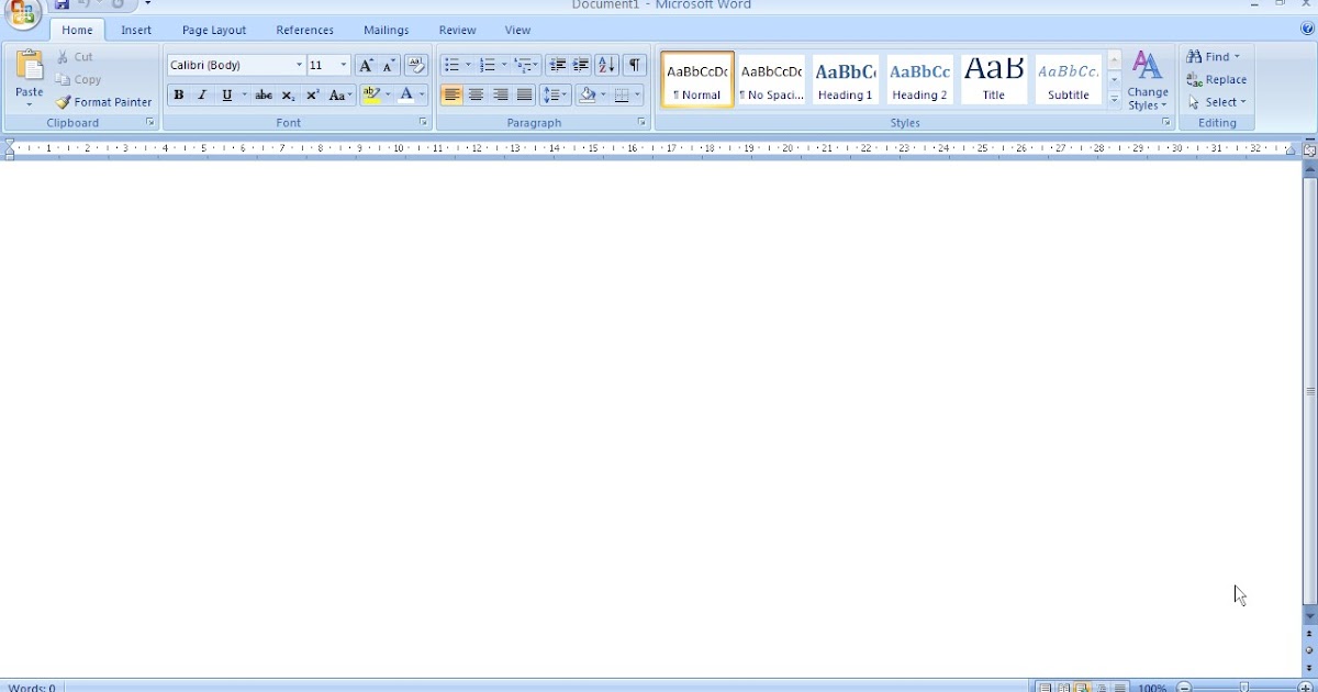 Mengubah Tampilan Halaman Microsoft Word Yang Terlalu Besar Gividia