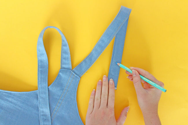 Sewing the Cleo dungaree dress - Sizing and fitting