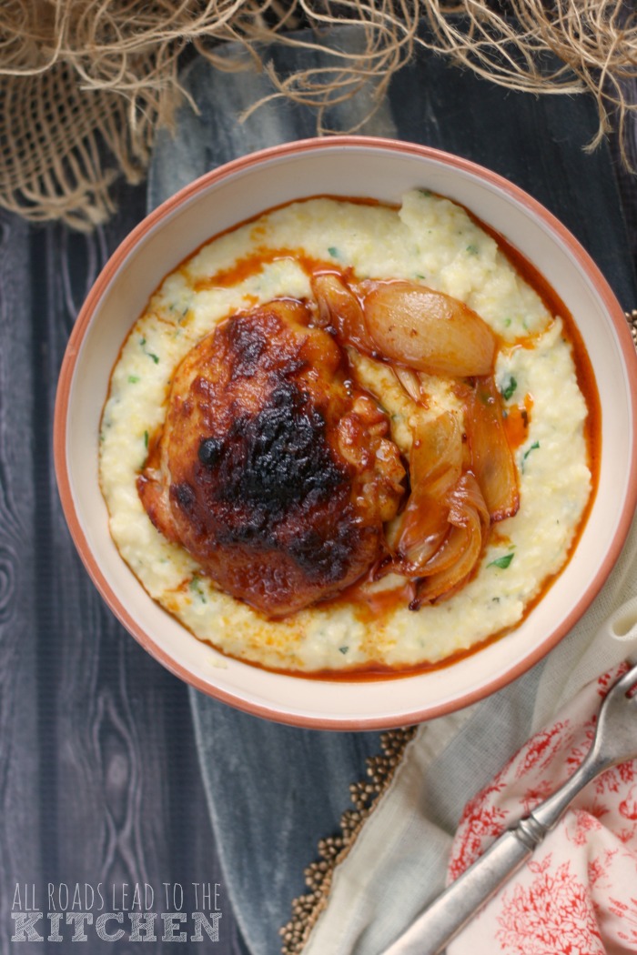 Paprika Roast Chicken over Mamaliga Bram Stoker's Dracula All Roads