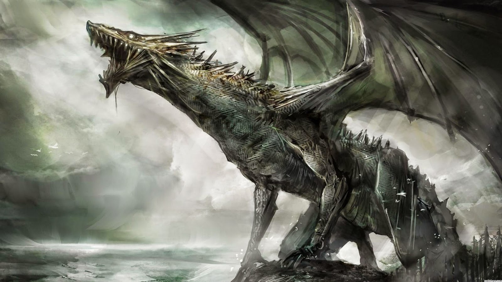 Mythical Dragon Beast HD Wallpaper WallpapersXplore Free HD Desktop