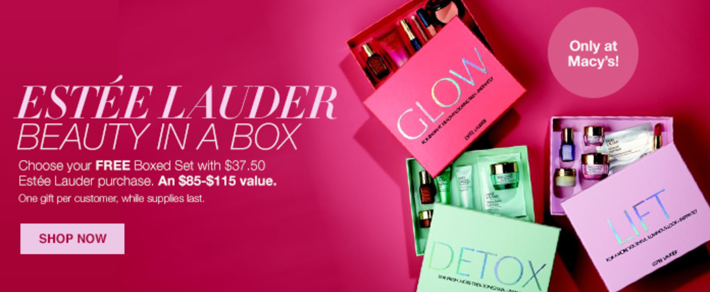 Enamel Girl Beauty Deal Alert! Free Makeup Box with 37.50 Estee