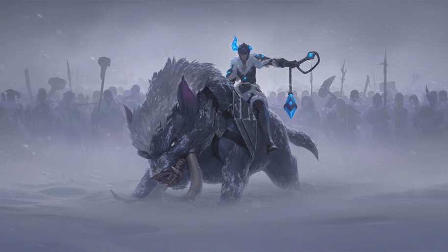 Sejuani, Legends of Runeterra, 4K, #7.1848 Wallpaper PC Desktop