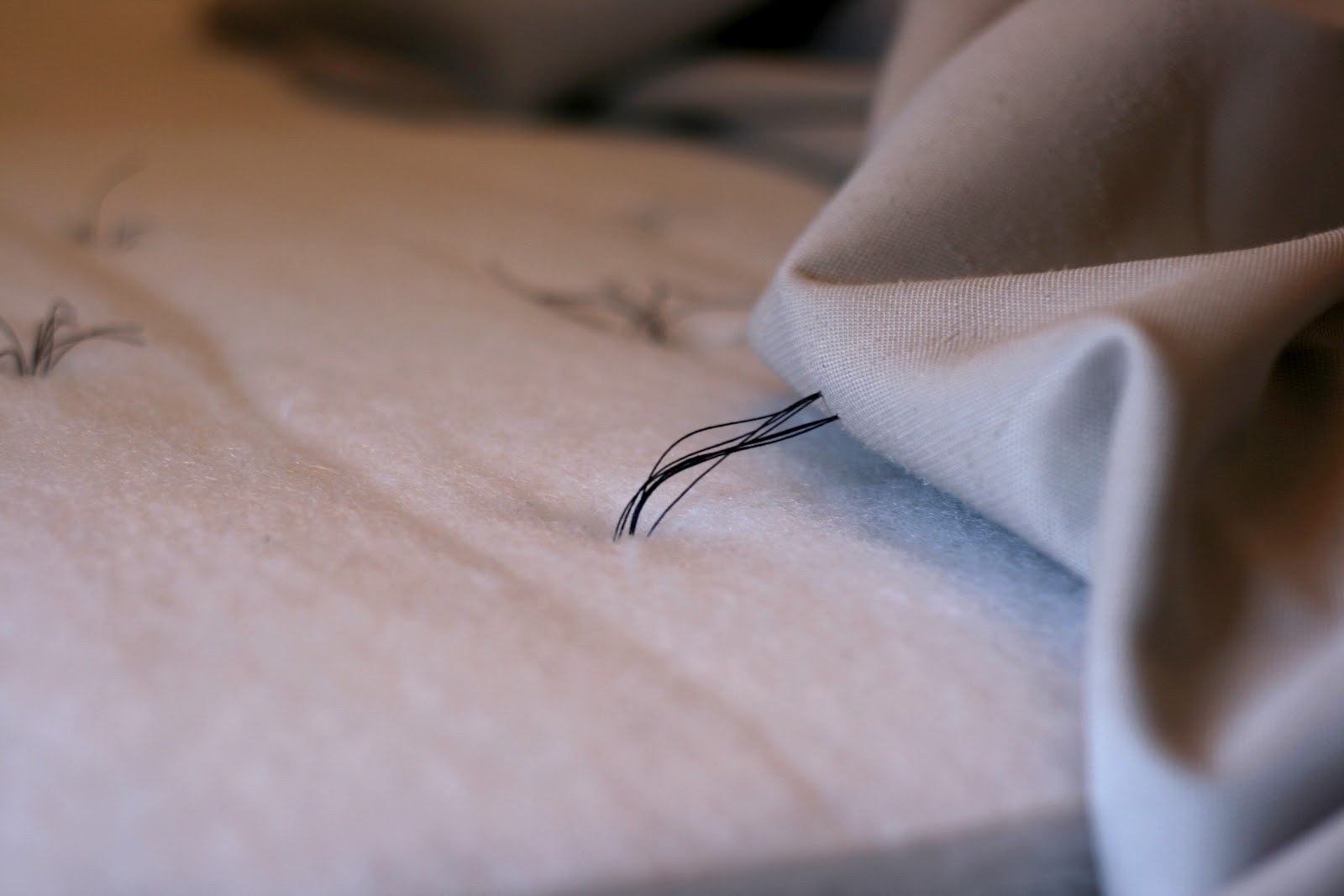 Here it comes... Profesh headboard tufting tutorial! / Create / Enjoy