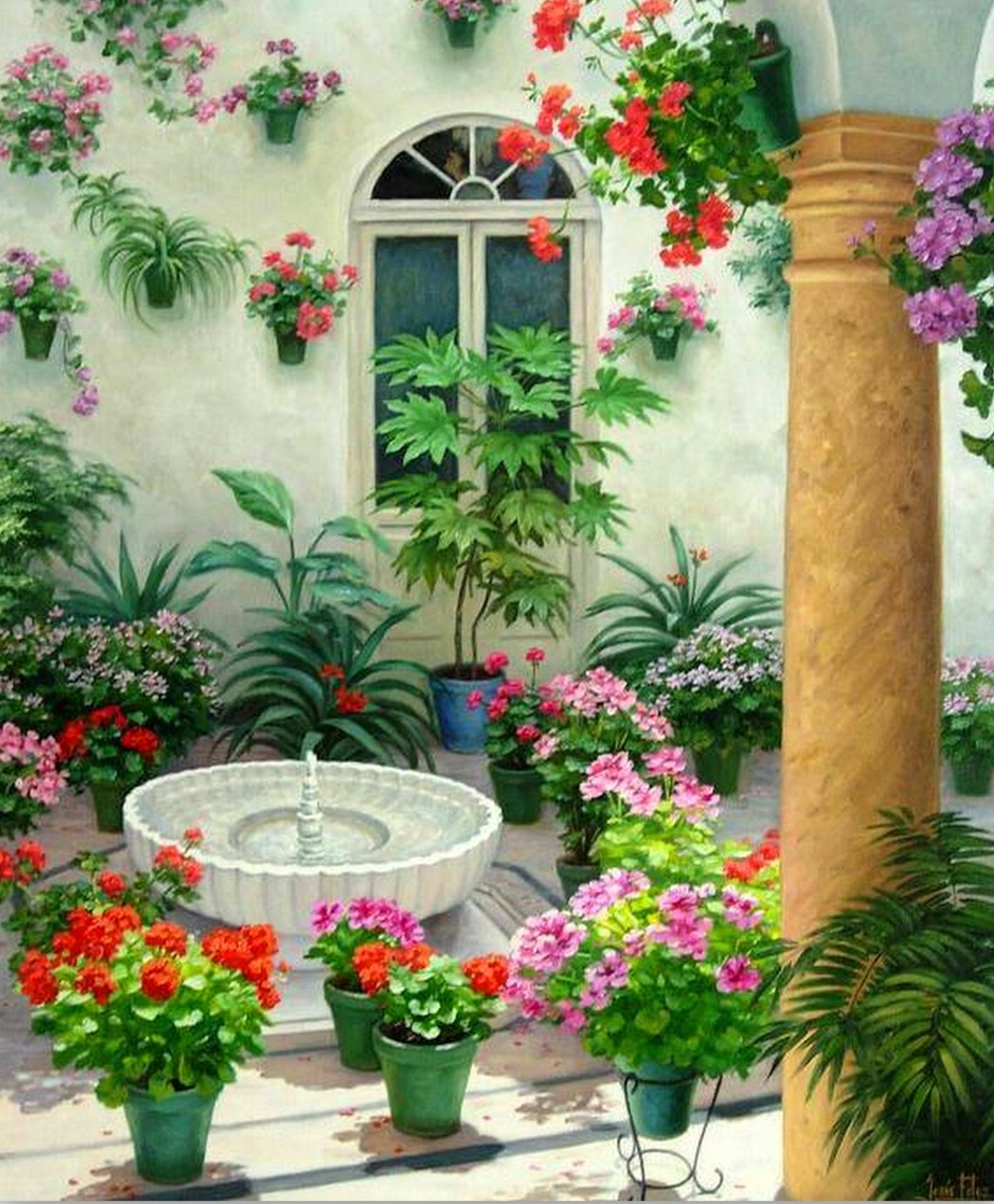 EL ARTE Y ACTIVIDAD CULTURAL: PAISAJES CON FLORES