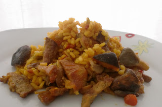 453&#176; Receta: Arroz Con Setas Y Secreto Iberico
