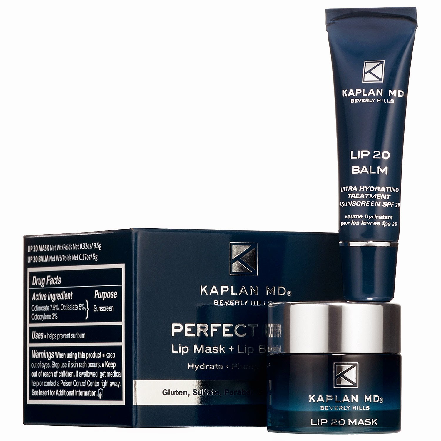 The Polish Jinx KAPLAN MD Perfect Pout Lip Mask + Lip Balm Duo