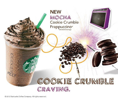 New Starbucks Mocha Cookie Crumble Frappuccino