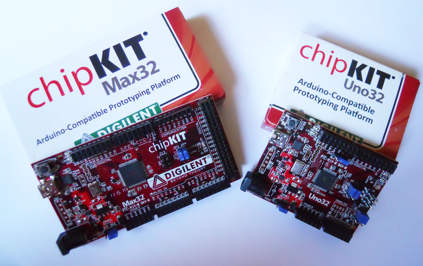 eProjects: chipKIT PIC32MX based boards by Microchip and Digilent