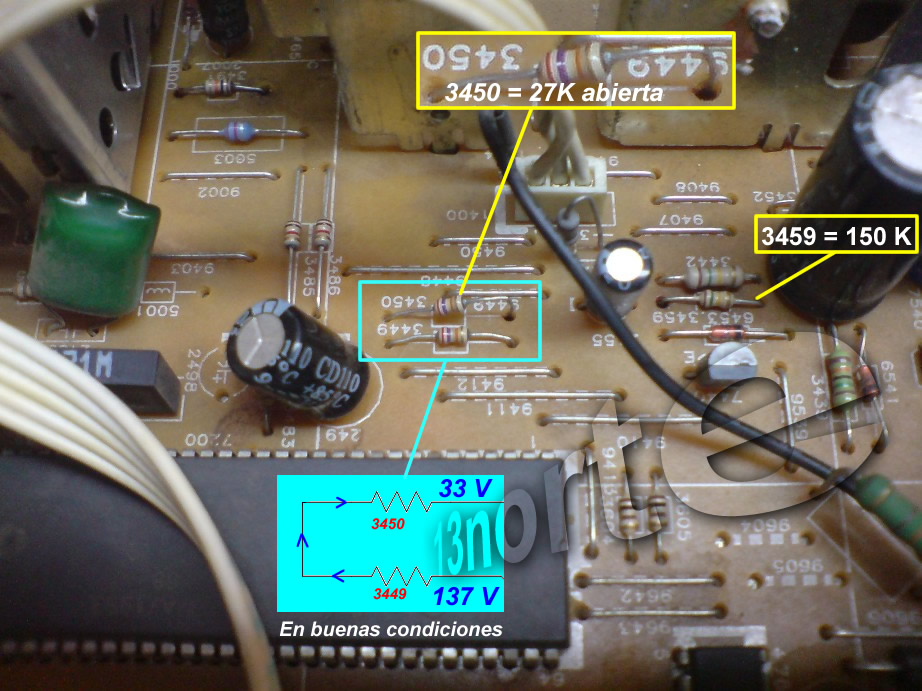 Falla de sintonía en 14PT3005/55 Laboratorio Electrónico // Fallas