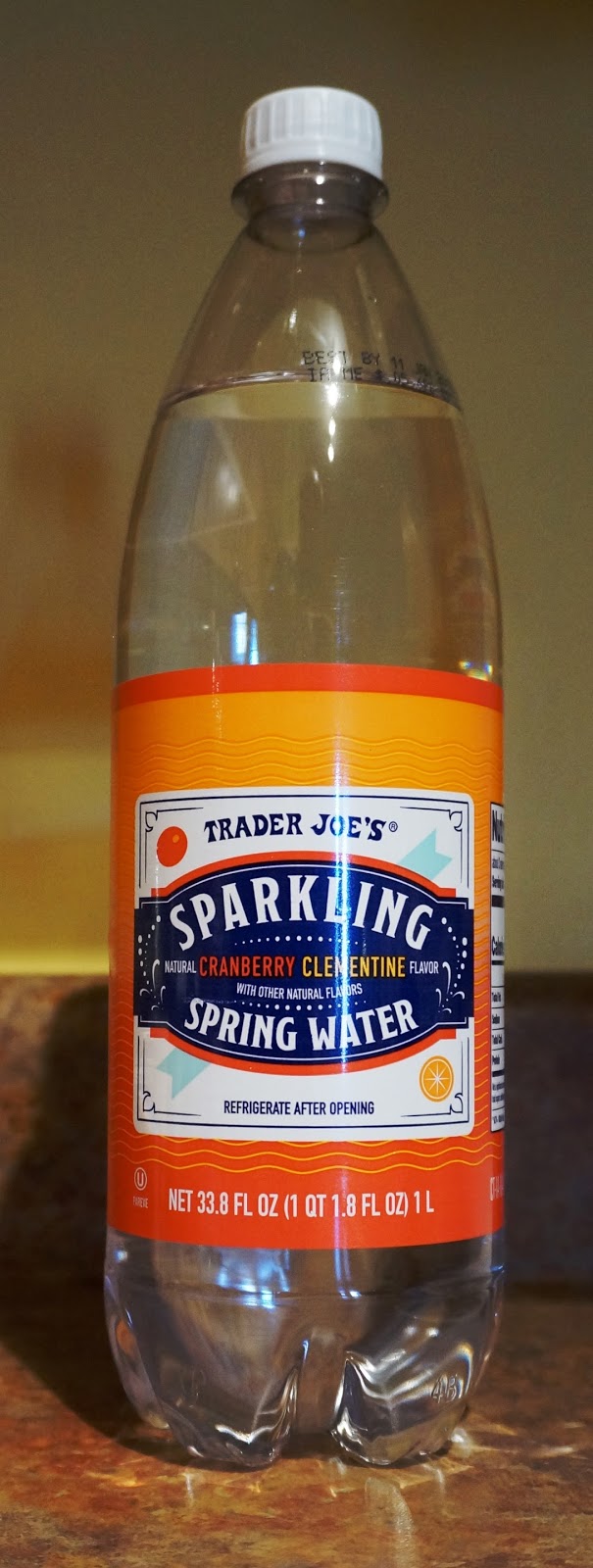 Exploring Trader Joe's Trader Joe's Sparkling Cranberry Clementine Spring Water