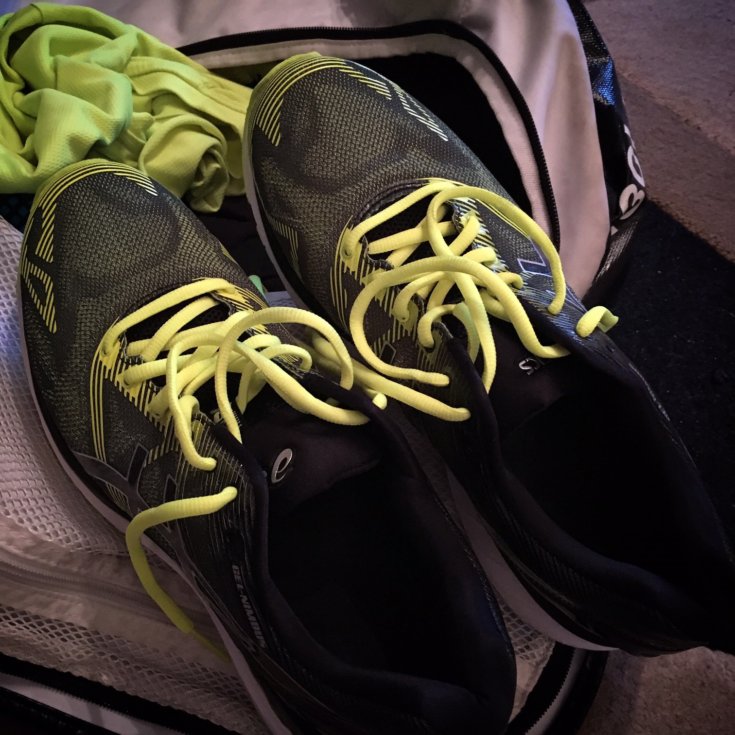 Stefan Ljungberg Triathlon New shoes this year - Asics Nimbus