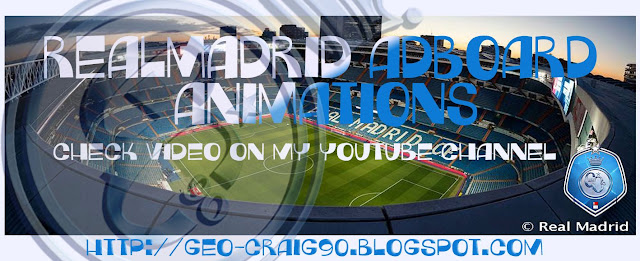 PES 2017 Real Madrid Animation Adboard dari Geo_Craig90
