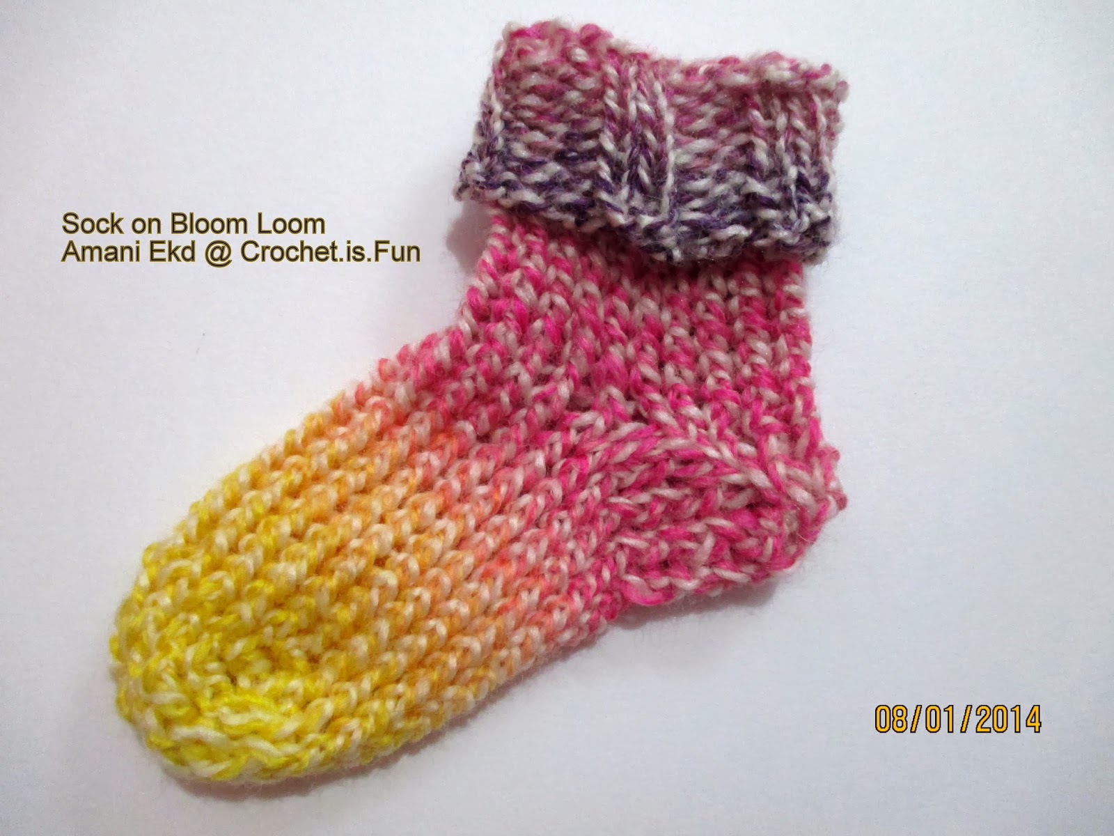 Crochet.is.Fun Tutorial Cara membuat stokin bayi
