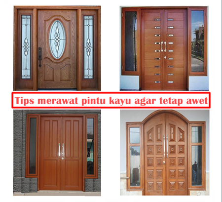 Tips merawat pintu rumah berbahan kayu agar tetap awet