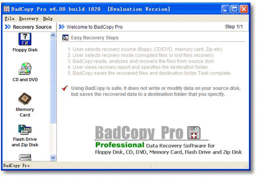 BadCopy Pro v4.10 Free Download Full